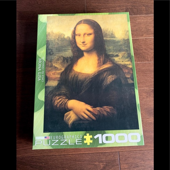 Eurographics Mona Lisa By Leonardo Da Vinci 1000 Piece Puzzle - Picture 1 of 2